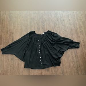 Kaitlyn woven button top
